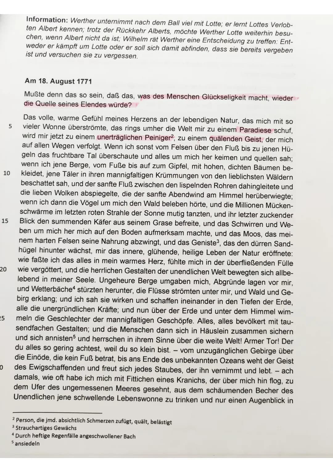 Überprüfen
1) Nennen Sie epochenspezifische Merkmale des Sturm und Drang.
Operatoren
Nennen
Analysieren
Klausur Nr. 4
2) Analysieren Sie den