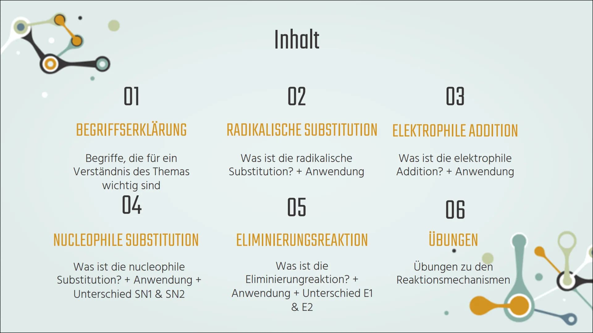 Organische Synthesen
Begriffserklärung
o Oxoniumion: Kation, mit einem positivierten Sauerstoffatom
O O O
Carbeniumion: Kation, das eine pos