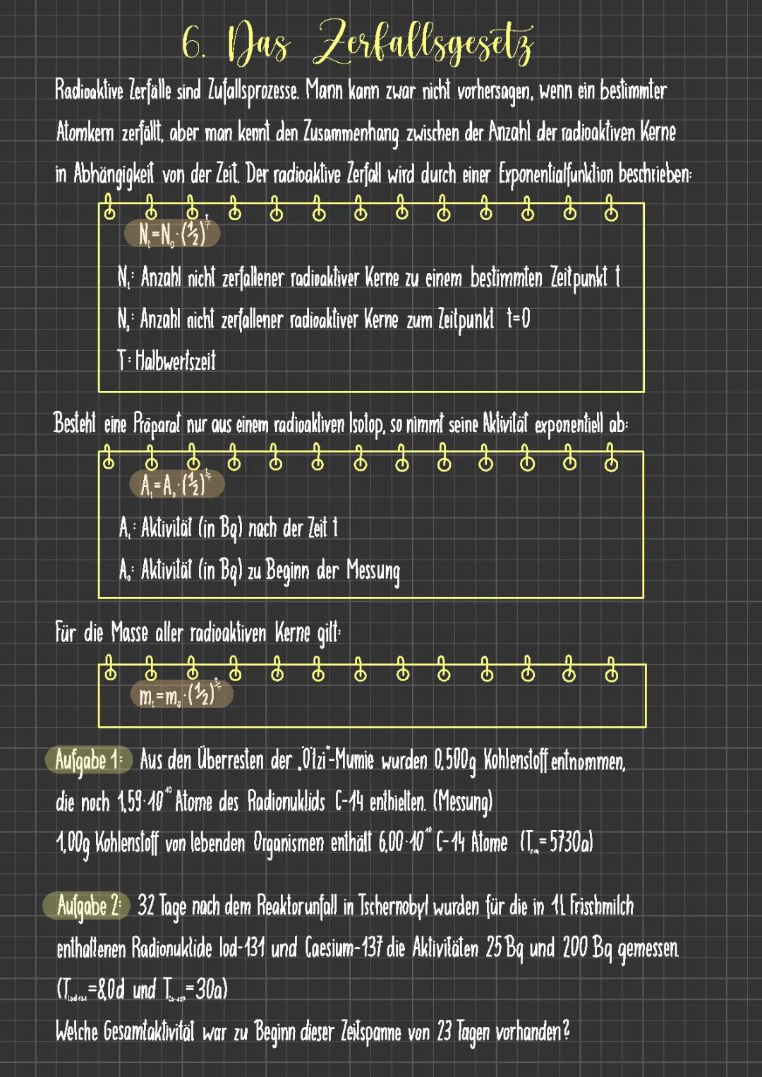 Halbwertszeit einfach erklärt: Tabelle, Formel und Beispiele