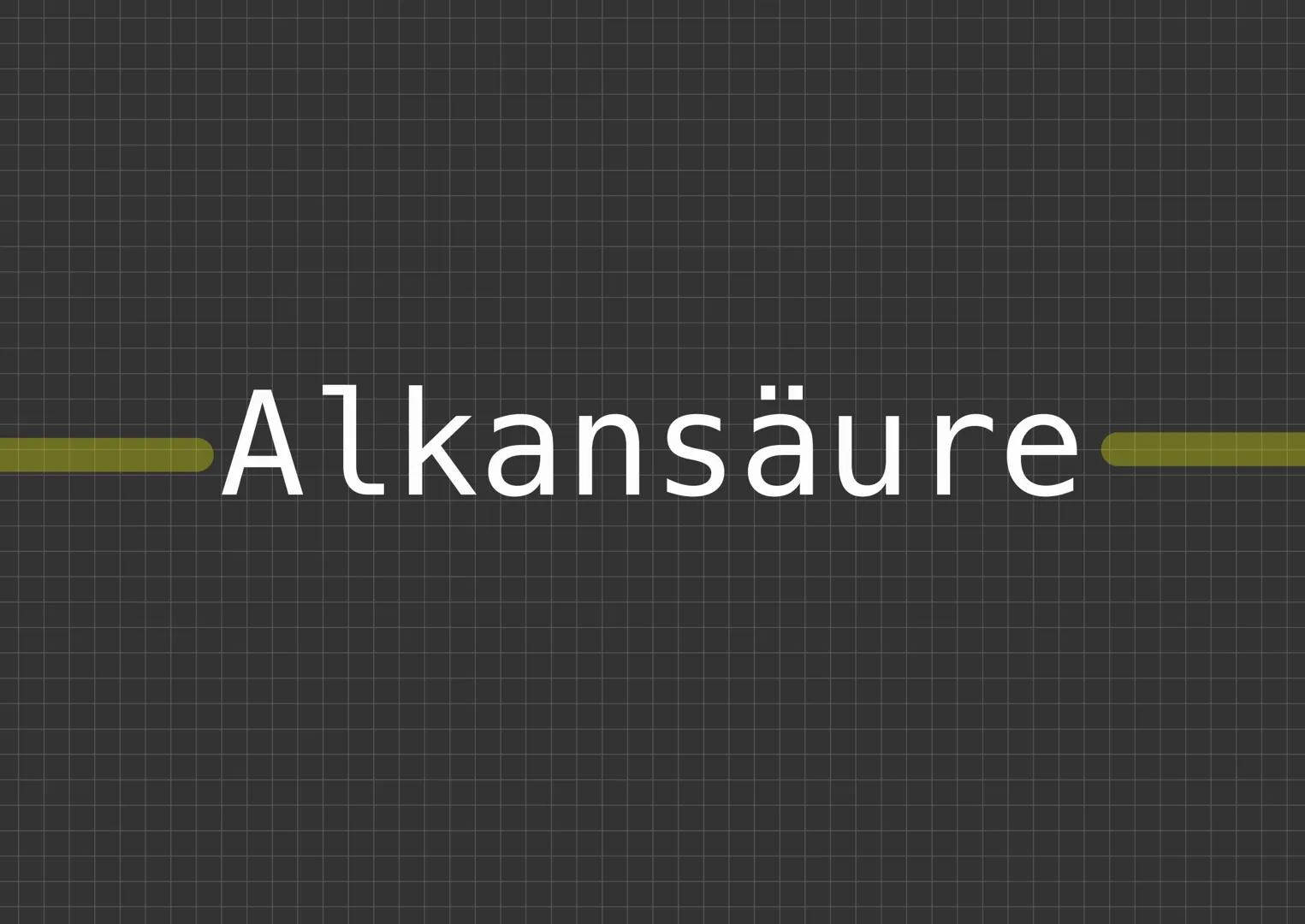 Alkansäure Aufgabe 1: Beschreibe die Struktur (Aufbau) von Alkansäuren und die homologe Reihe der
Alkansäuren.
1
2
3
4
s
Name
Methansaure
Et