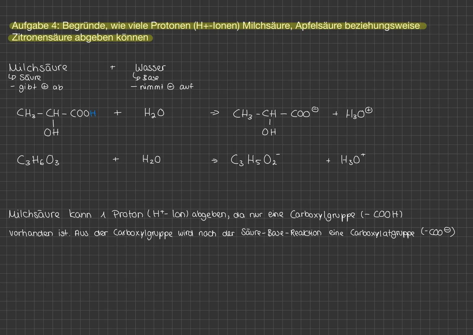 Alkansäure Aufgabe 1: Beschreibe die Struktur (Aufbau) von Alkansäuren und die homologe Reihe der
Alkansäuren.
1
2
3
4
s
Name
Methansaure
Et