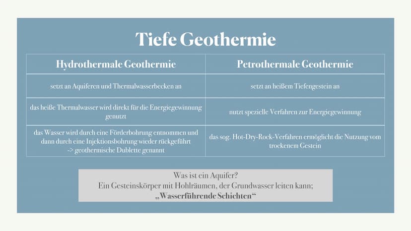 Geothermiekraftwerke ●
Was ist Geothermie?
Geothermie bezeichnet die Erdwärme (die in der Erde
gespeicherte Energie, in Form von Wärme)
• zä