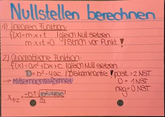 Know Nullstellen berechnen thumbnail