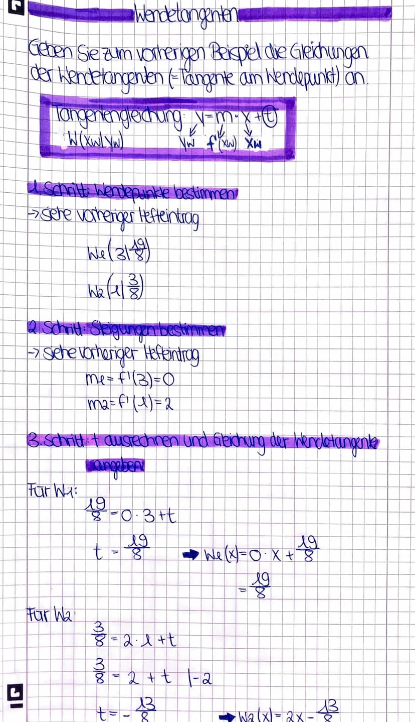 Tangenten
(1. Masse) Grafisches Differenzieren mit Tangenten
Datum: 08.03.2021
Zusammenhänge der Graphen einer Funktion f und deren Ableitun