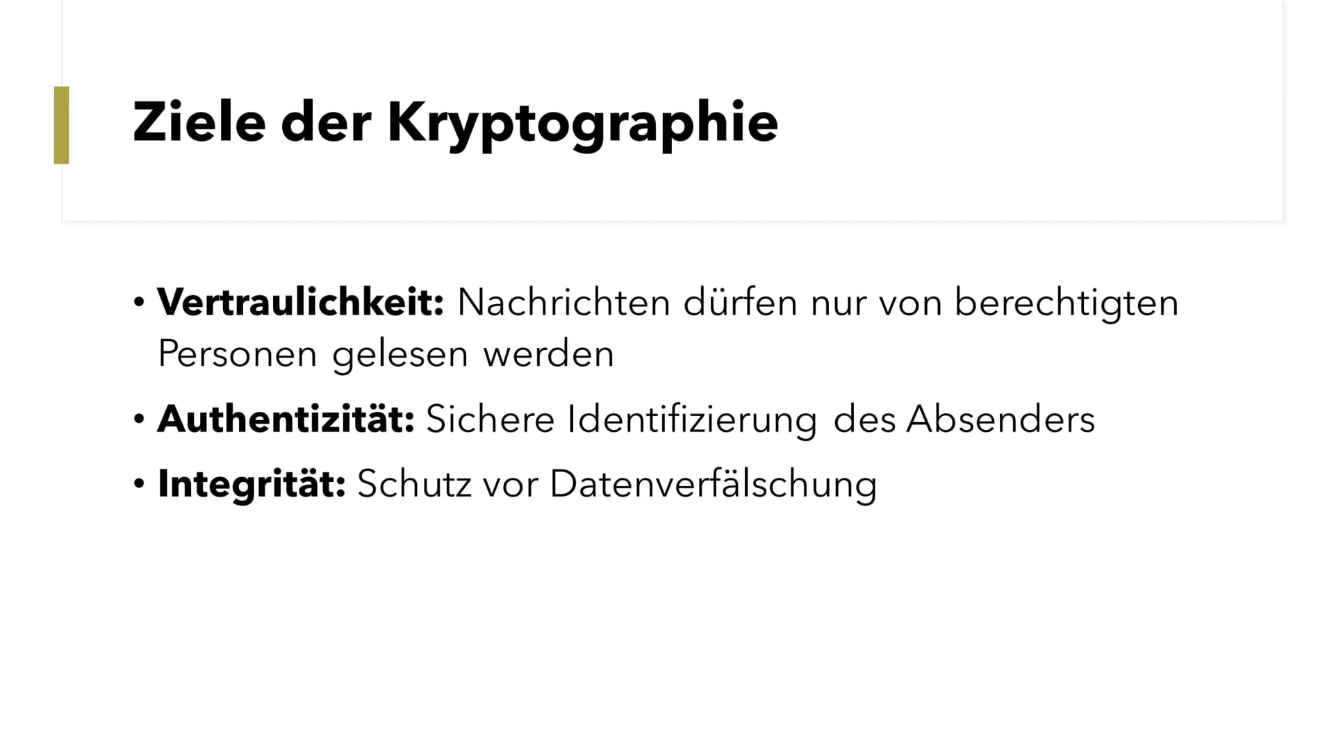 Kryptographie
Kurze Einführung
1.44
00
00 00
0 000 00 00 O
00
000 0 0
000 00 0
00 0 00
0 00 00 0 □ 000 0
80
■ ‒‒‒‒
00
00 Was ist Kryptograph