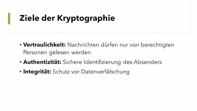 Kryptographie
Kurze Einführung
1.44
00
00 00
0 000 00 00 O
00
000 0 0
000 00 0
00 0 00
0 00 00 0 □ 000 0
80
■ ‒‒‒‒
00
00 Was ist Kryptograph