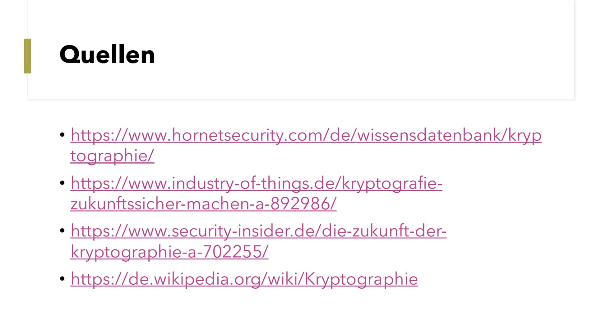 Kryptographie
Kurze Einführung
1.44
00
00 00
0 000 00 00 O
00
000 0 0
000 00 0
00 0 00
0 00 00 0 □ 000 0
80
■ ‒‒‒‒
00
00 Was ist Kryptograph