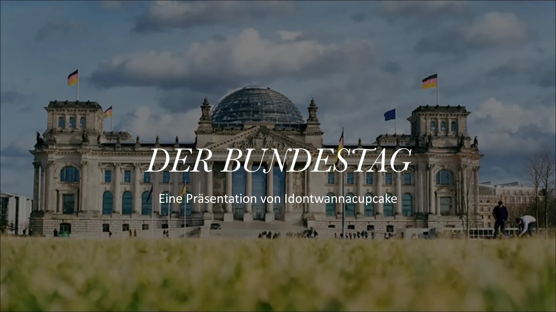 DER BUNDESTAG
Eine Präsentation von Idontwannacupcake
FEC Themen
1. Allgemeines
2. Grundstruktur
3. Aufgaben
4. Abgeordnete-Sitzverteilung
5