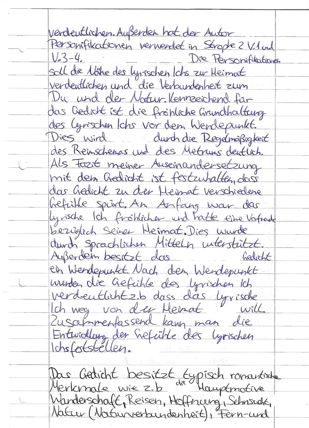 Das Gedicht Wandel der Sehnsucht" von.
Wikolaus Lenau stannt aus dem Jahr 1832
lund
beschäftigt sich mit dem
Zusammenspiel von Fernweh und H
