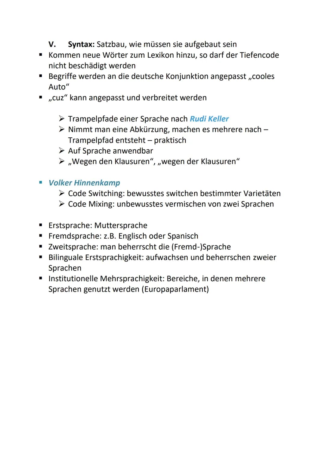 Deutsch Lk - Vorbereitung Abi 23
Inhaltsfeld Sprache
Spracherwerbsmodelle und -theorien
Phylogenese - wie lernt der Mensch die Sprache bzw. 