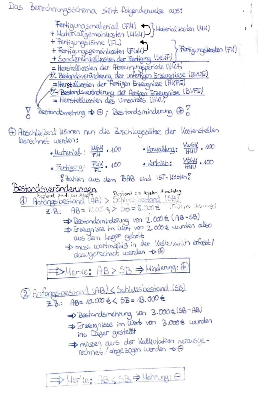 IBV-Schulaufgabe.
I. Voll kostenrechnung
Einteilung der Kosten
Einzel kosten
→→ Kosten, die dem Kostenträger
(Produkt) direkt zugerechnet.
w