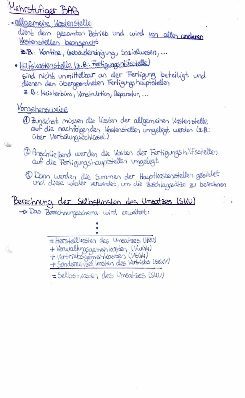 IBV-Schulaufgabe.
I. Voll kostenrechnung
Einteilung der Kosten
Einzel kosten
→→ Kosten, die dem Kostenträger
(Produkt) direkt zugerechnet.
w