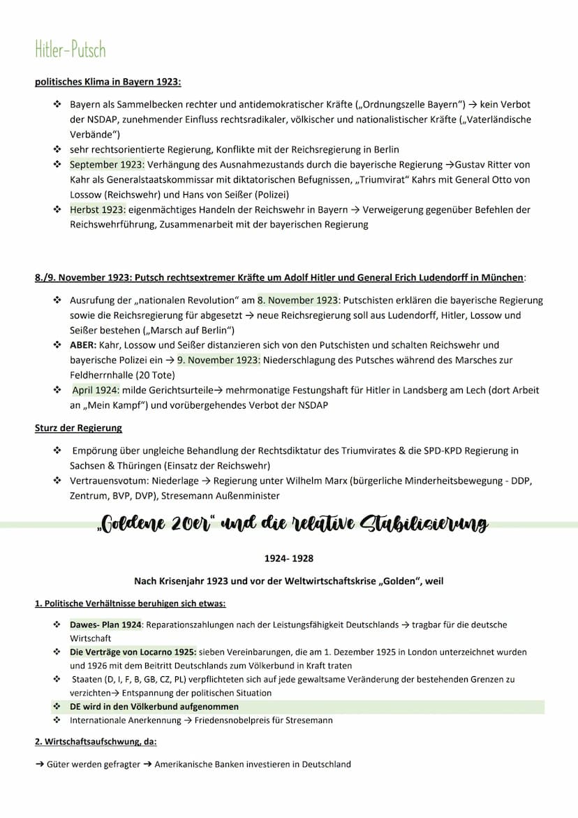 Während der Entstehung der Republik
Die Novemberrevolution 1918
Weimarer Republik
→ OHL muss sich nach Kriegszielen der USA richten, Vorbedi