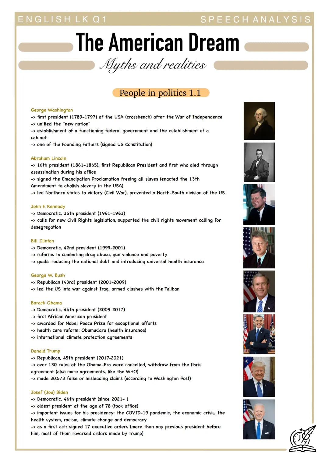 ENGLISH LK Q1
Definition
The American Dream
Myths and realities
American Dream
then
- hope for a better life.
- self-fulfillment
- personal 