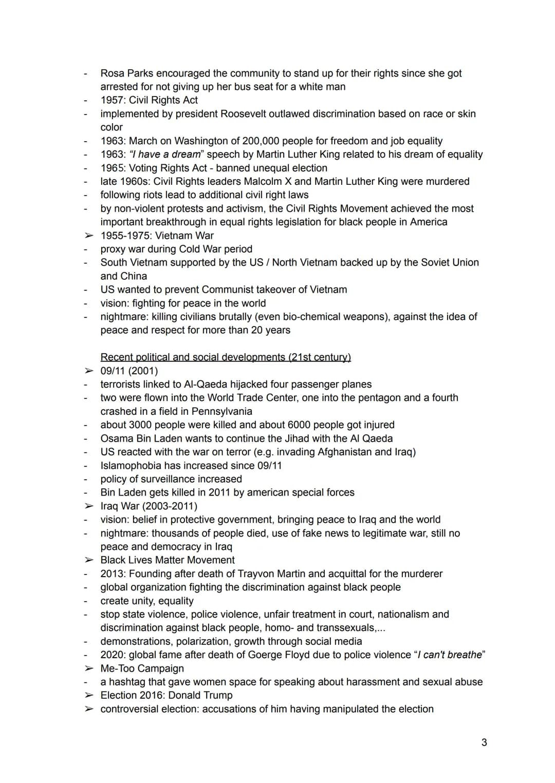 Abi Lernzettel - Englisch
Q1.1 The USA - the formation of a nation
Landmarks of American history
1492: discovery of America by Christopher C