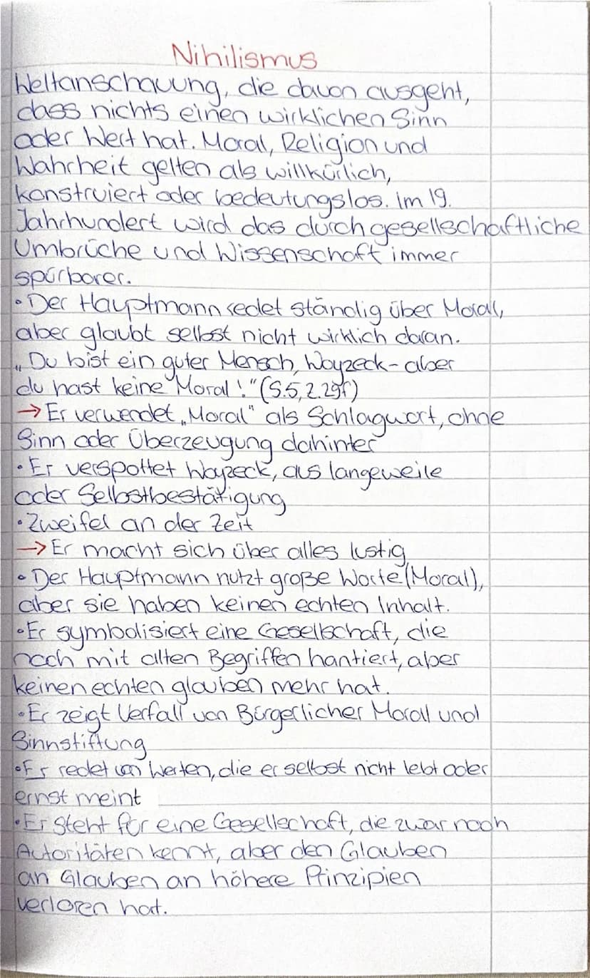 # Woyzeck

- Soldat und Gelegenheitsarbeiter der untersten Stufe des Bewusstseins
- Machtlos, er lässt alles über sich ergehen
- Panische Be