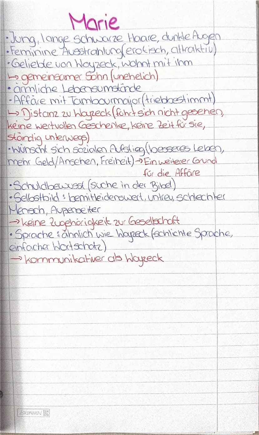 # Woyzeck

- Soldat und Gelegenheitsarbeiter der untersten Stufe des Bewusstseins
- Machtlos, er lässt alles über sich ergehen
- Panische Be