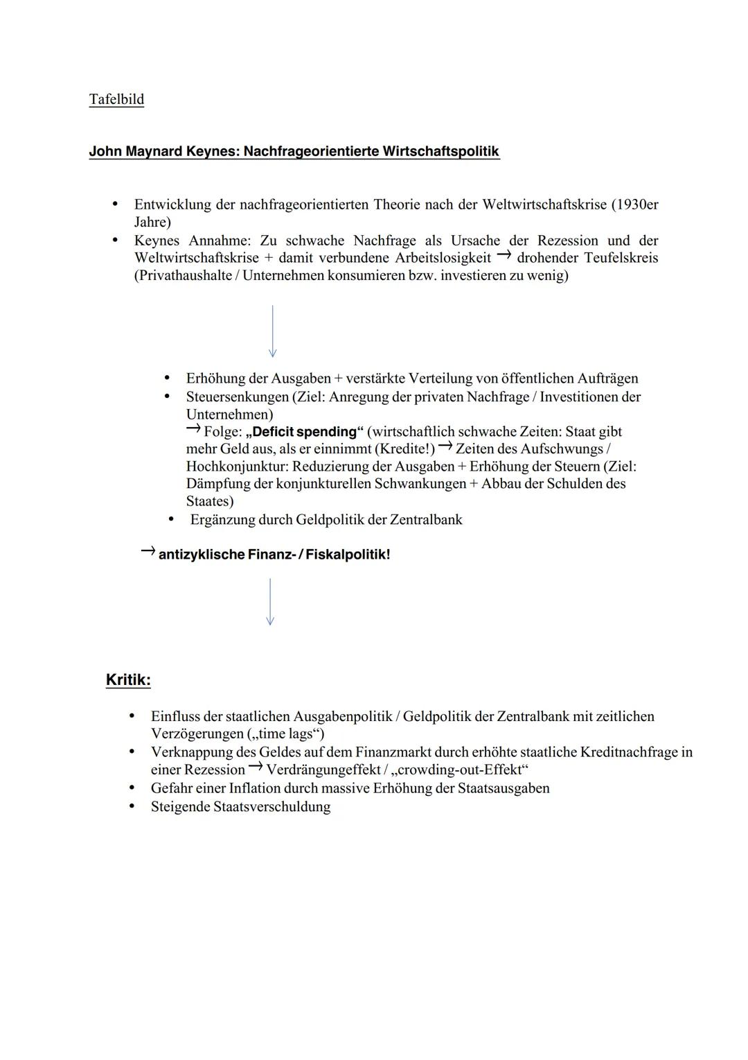 POWI
Themen Arbeit Nr.1 Q2:
• Konjunktur
magisches Sechseck
Nachfrage orientierung
Angebotsorientierung Konjunktur
Definition
Konjunkturschw