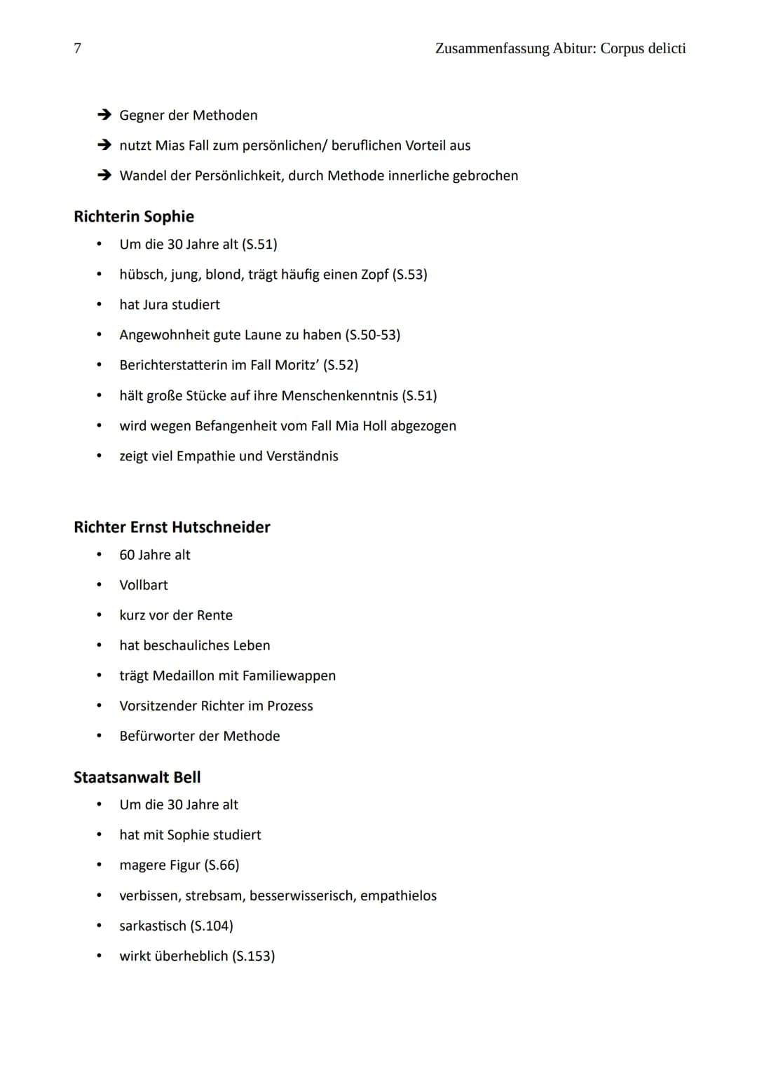 1
Abitur Corpus delicti
Zusammenfassung Corpus delicti
Werkdaten
1
Autorin:
Erscheinungsjahr:
Gattung:
Epoche:
2
Zusammenfassung
→ siehe Bla
