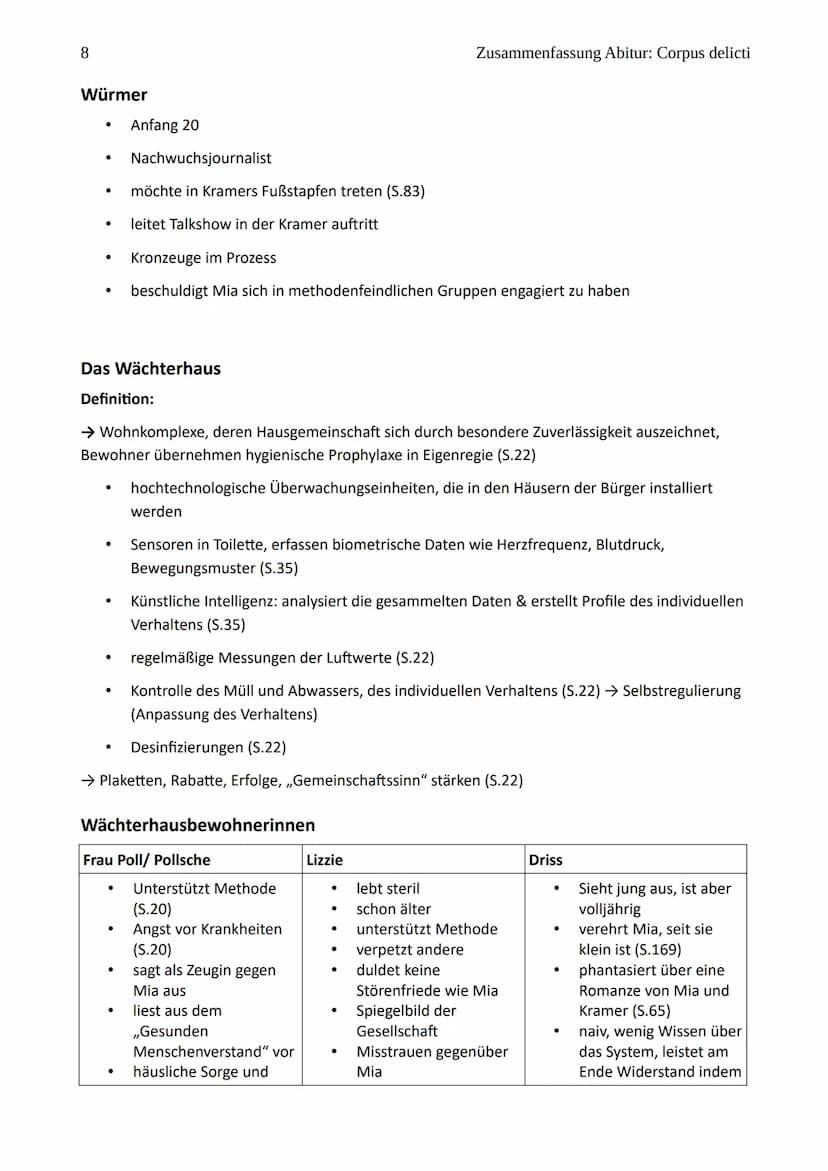 1
Abitur Corpus delicti
Zusammenfassung Corpus delicti
Werkdaten
1
Autorin:
Erscheinungsjahr:
Gattung:
Epoche:
2
Zusammenfassung
→ siehe Bla