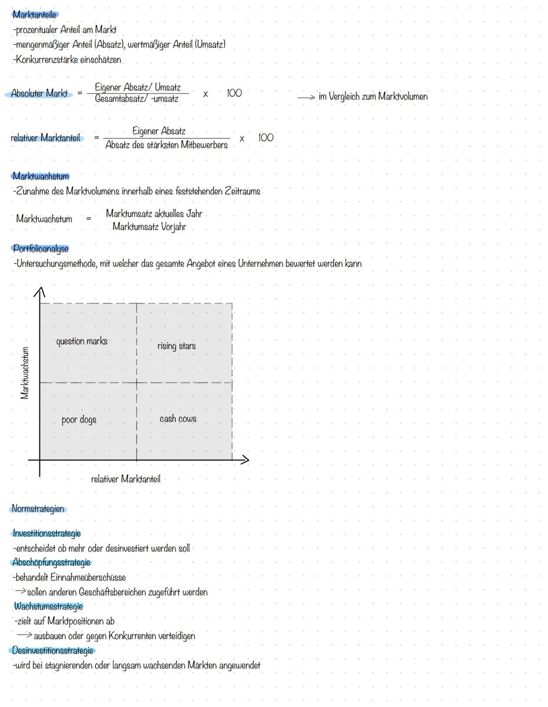 Betriebs-und Volkswirtschaft Marketinglandkarte
SWOT Analyse
Positionierungsstrategien
Produktpolitik
-Produktvariation
Kontrolle des Werbee