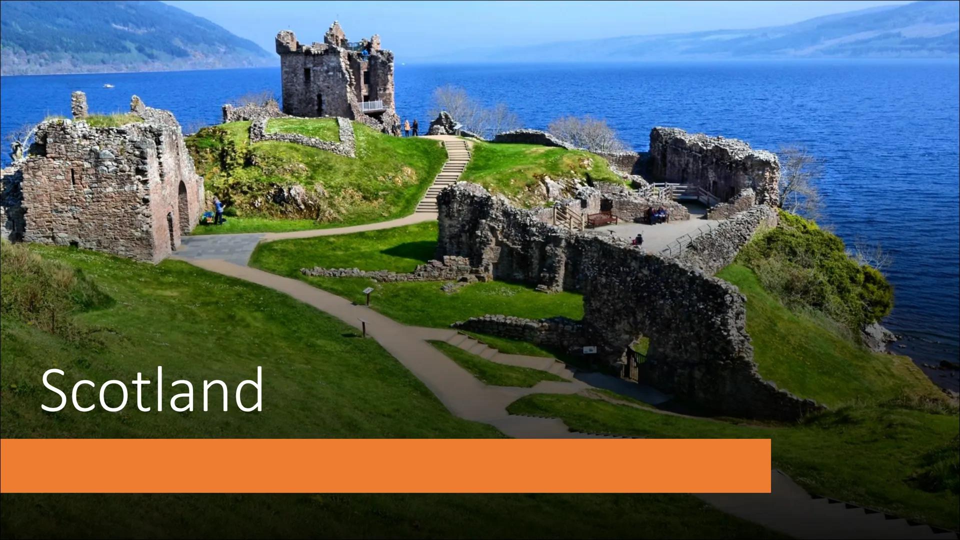 # Scotland Geographical
Characteristics

Outer
Inner Hebrides
Northwest Highlands

Inverness
Wick
North
Sea
SCOTLAND
Aberdeen
Fort William B