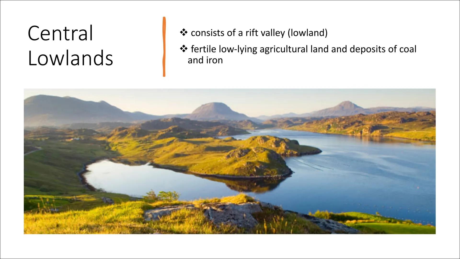 # Scotland Geographical
Characteristics

Outer
Inner Hebrides
Northwest Highlands

Inverness
Wick
North
Sea
SCOTLAND
Aberdeen
Fort William B