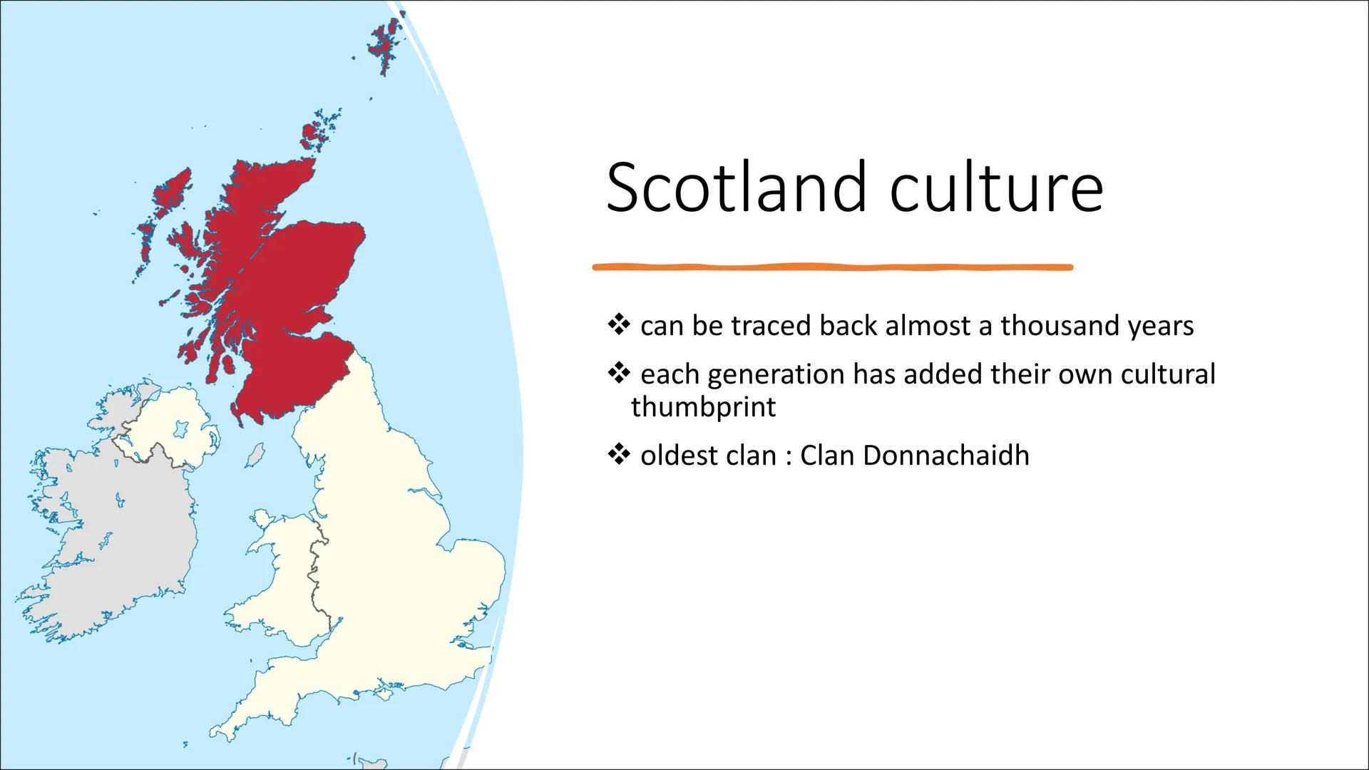 # Scotland Geographical
Characteristics

Outer
Inner Hebrides
Northwest Highlands

Inverness
Wick
North
Sea
SCOTLAND
Aberdeen
Fort William B