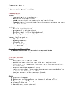 Know Kernmodule - Geschichte Abitur  thumbnail