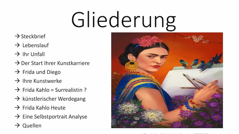 Frida Kahlo
von Sara und Sina
"Diosos Foto" von Unbekannter Autor ist lizenziert comi
CC BY → Steckbrief
→ Lebenslauf
→ Ihr Unfall
Gliederun