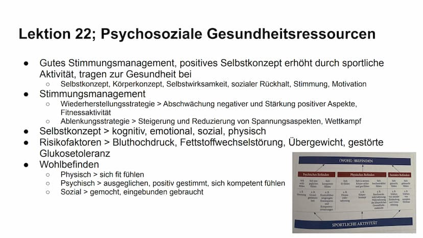 Gesundheit VI
Von Edmund, Miguel und Mira Inhaltsverzeichnis
Lektion 21: Gesundheitsbegriff
Risikofaktorenmodell
Salutogenesemodell
SAR-Mode