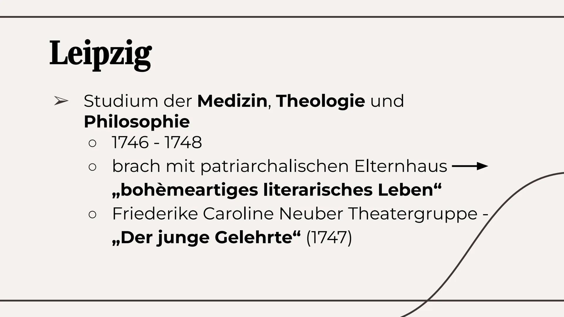 Gotthold Ephraim
Lessing
Eine Präsentation von ... Gliederung
Ersten Lebensjahre
Leben als Schriftsteller
Literarisches Schaffen
Absicht bei