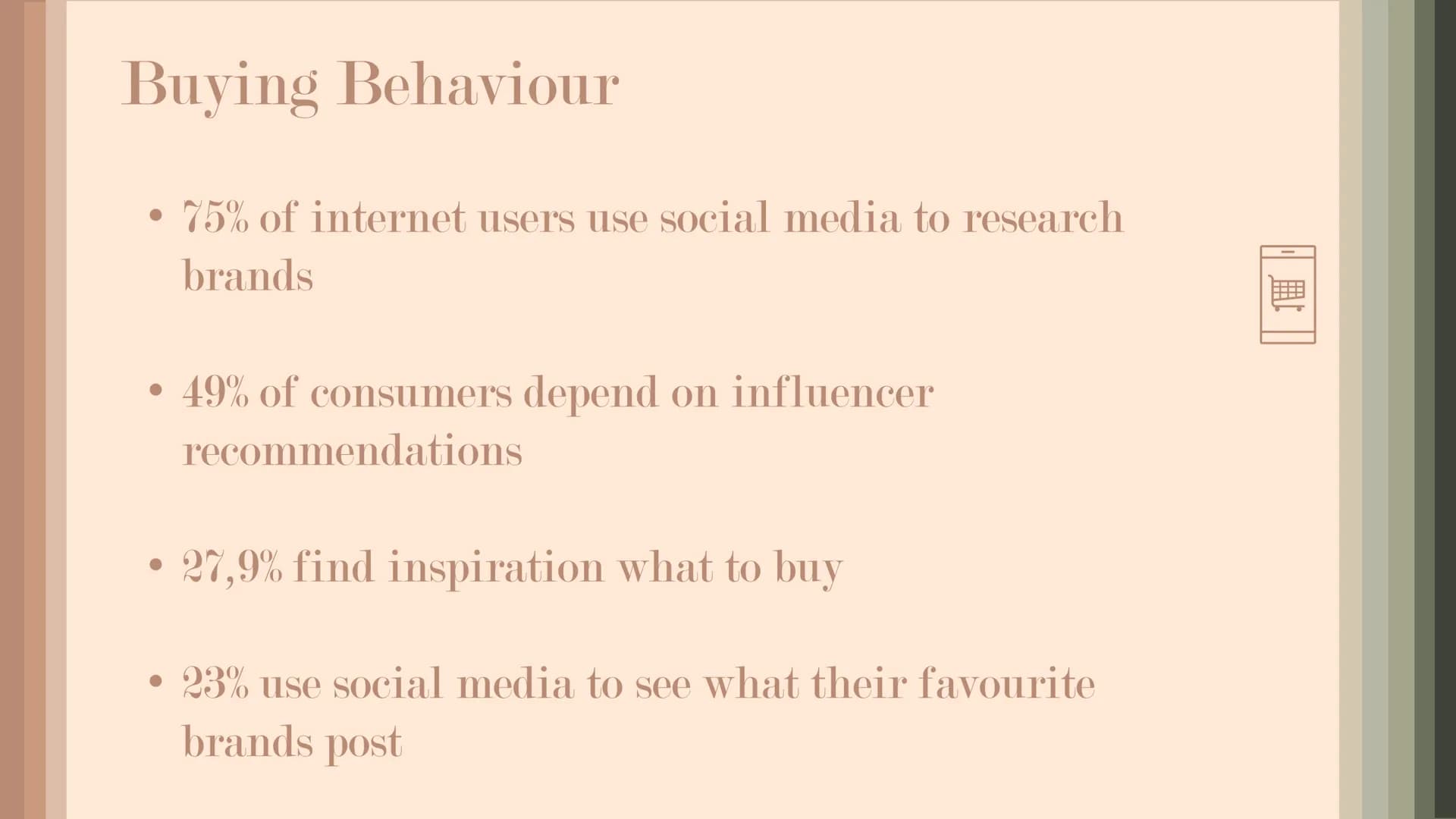 THE HUMAN PSYCHE
AND SOCIAL MEDIA -
HOW SOCIAL MEDIA
IMPACTS OUR LIVES STRUCTURE
What is social media?
• Social Media in numbers
Buying beha