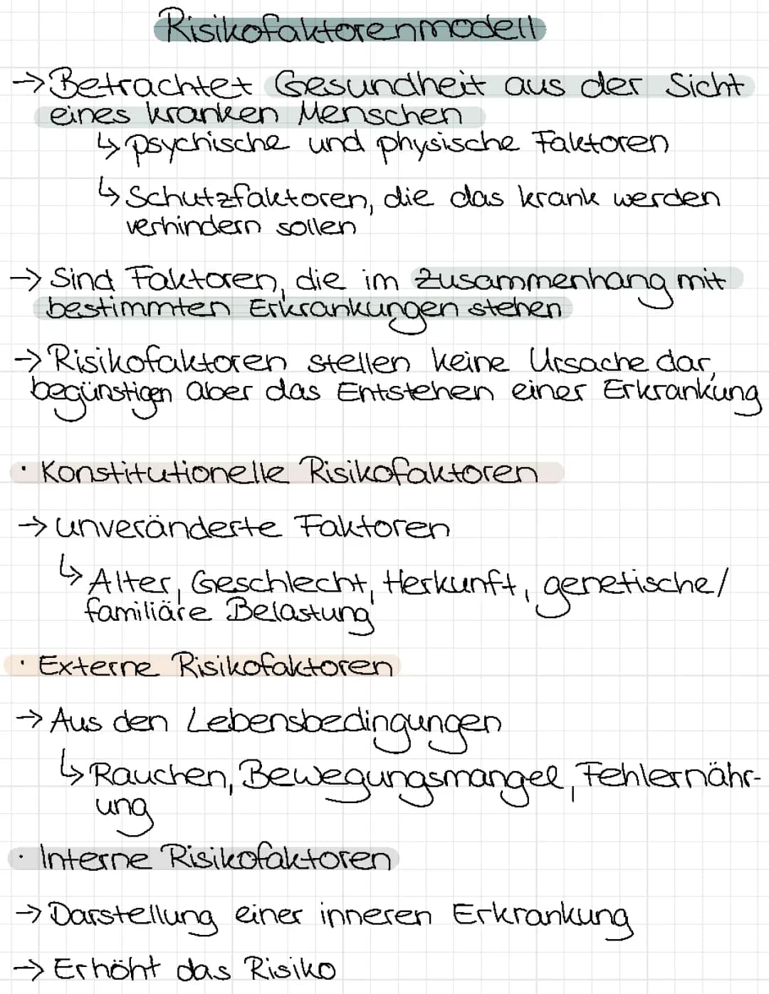 Das Risikofaktorenmodell erklärt: Definition, Beispiele und Einflüsse