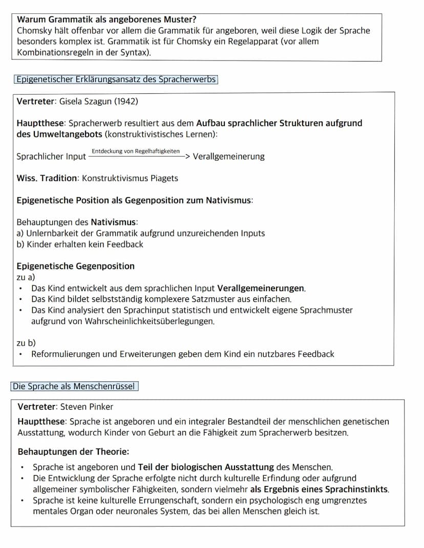 Какдан
Klausur Nr. 1
Spracherwerb
Die Hauptaufgabe eines Sachtextes ist es, Informationen über ein bestimmtes Thema zu
vermitteln. Der Sacht