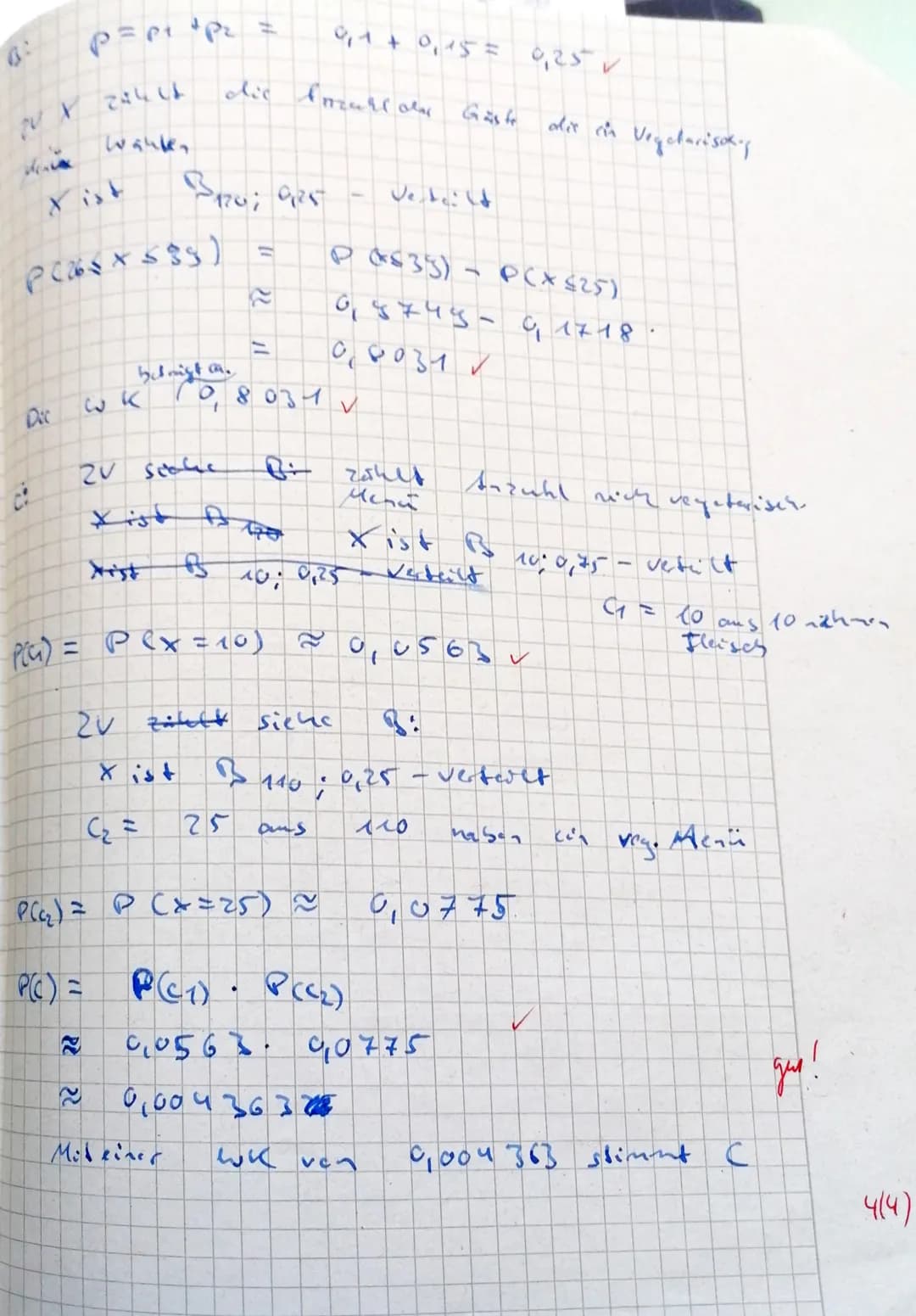 Teil A ohne Hilfsmittel
i.
ii.
Aufgabe 1:
a) Bilde die erste Ableitung der Funktion f mit f(x) = 4x².sin(e²x).
b) Löse die Gleichungen:
Aufg