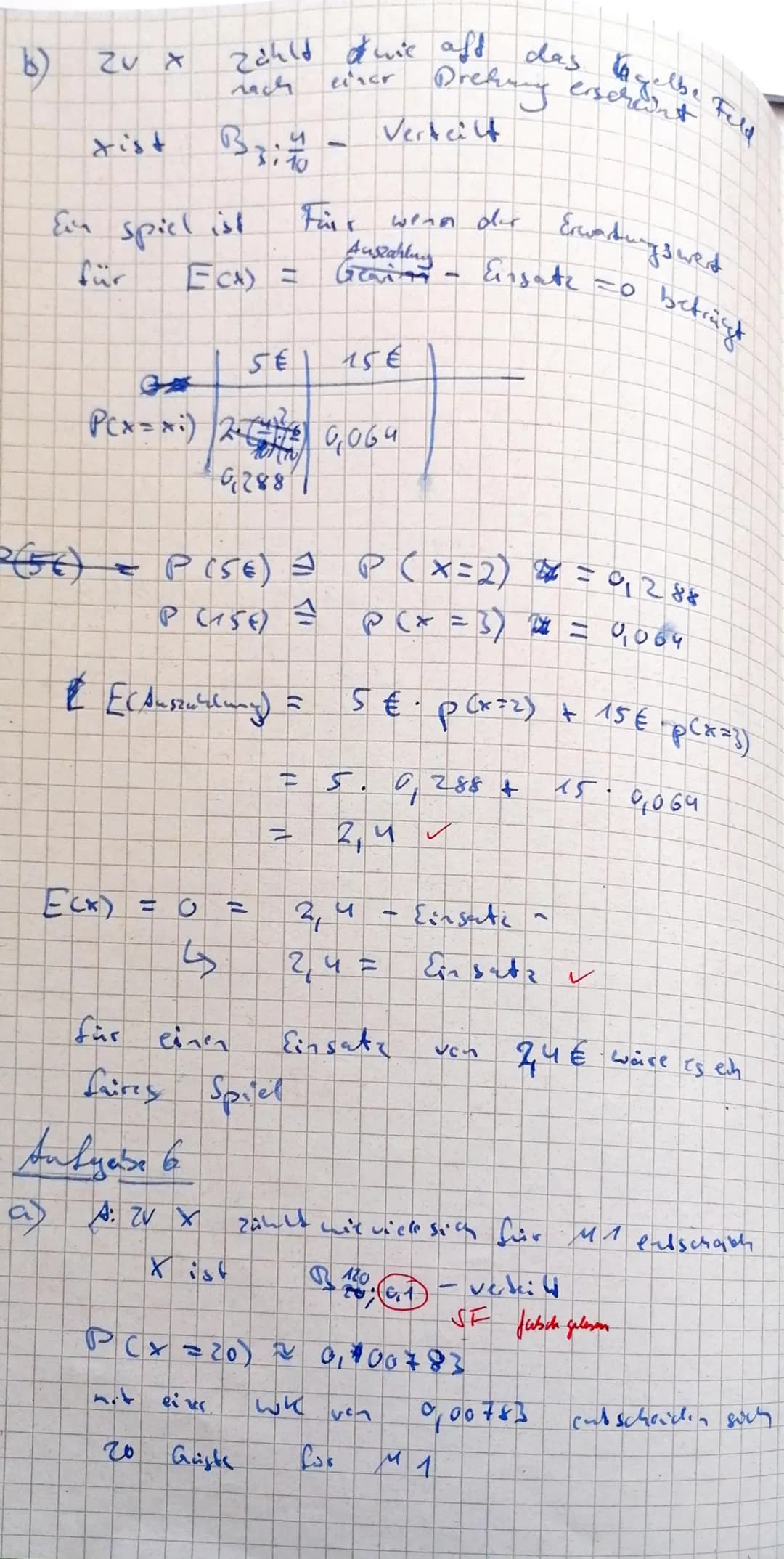 Teil A ohne Hilfsmittel
i.
ii.
Aufgabe 1:
a) Bilde die erste Ableitung der Funktion f mit f(x) = 4x².sin(e²x).
b) Löse die Gleichungen:
Aufg