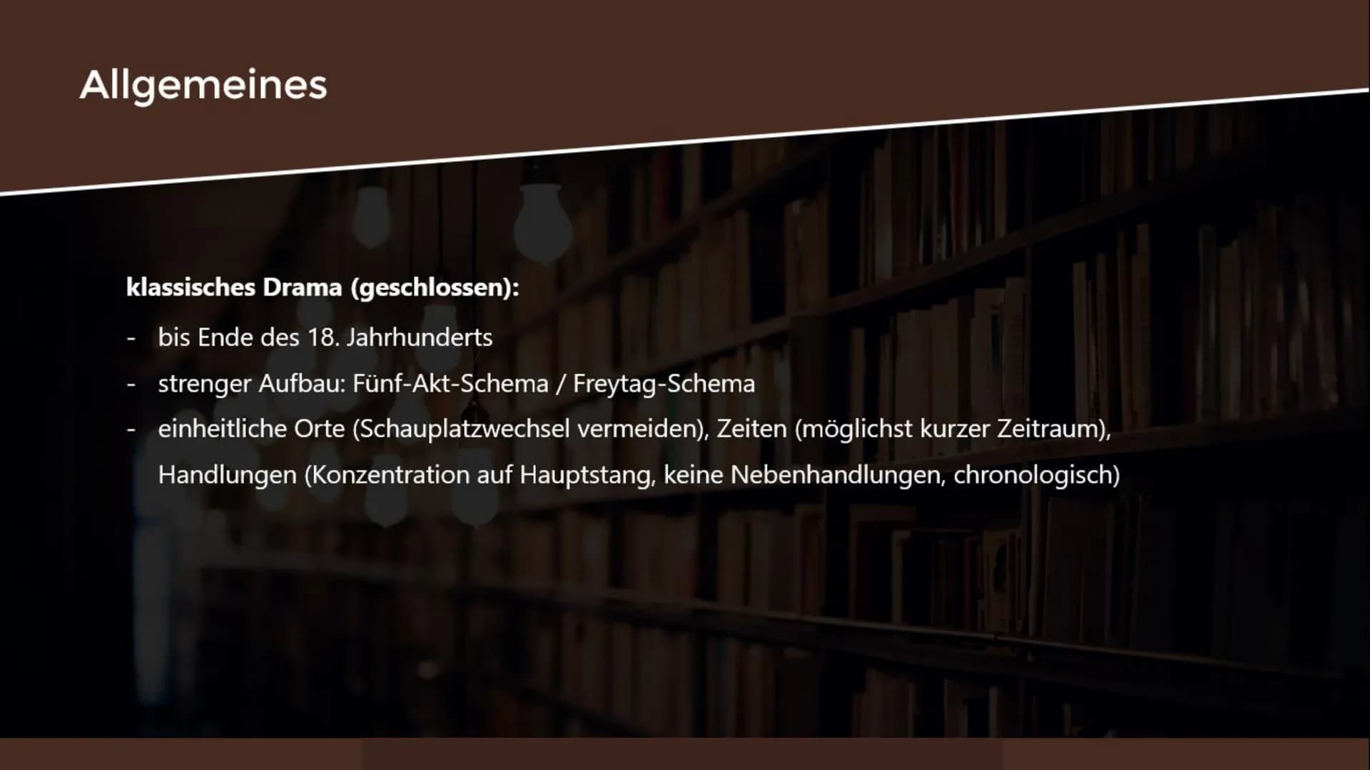 L
Aufbau eines klassischen Dramas
Friedrich Schiller
Maria Stuart
Reclam Allgemeines
Was ist ein Drama?
Darstellung eines konfliktreichen Ge