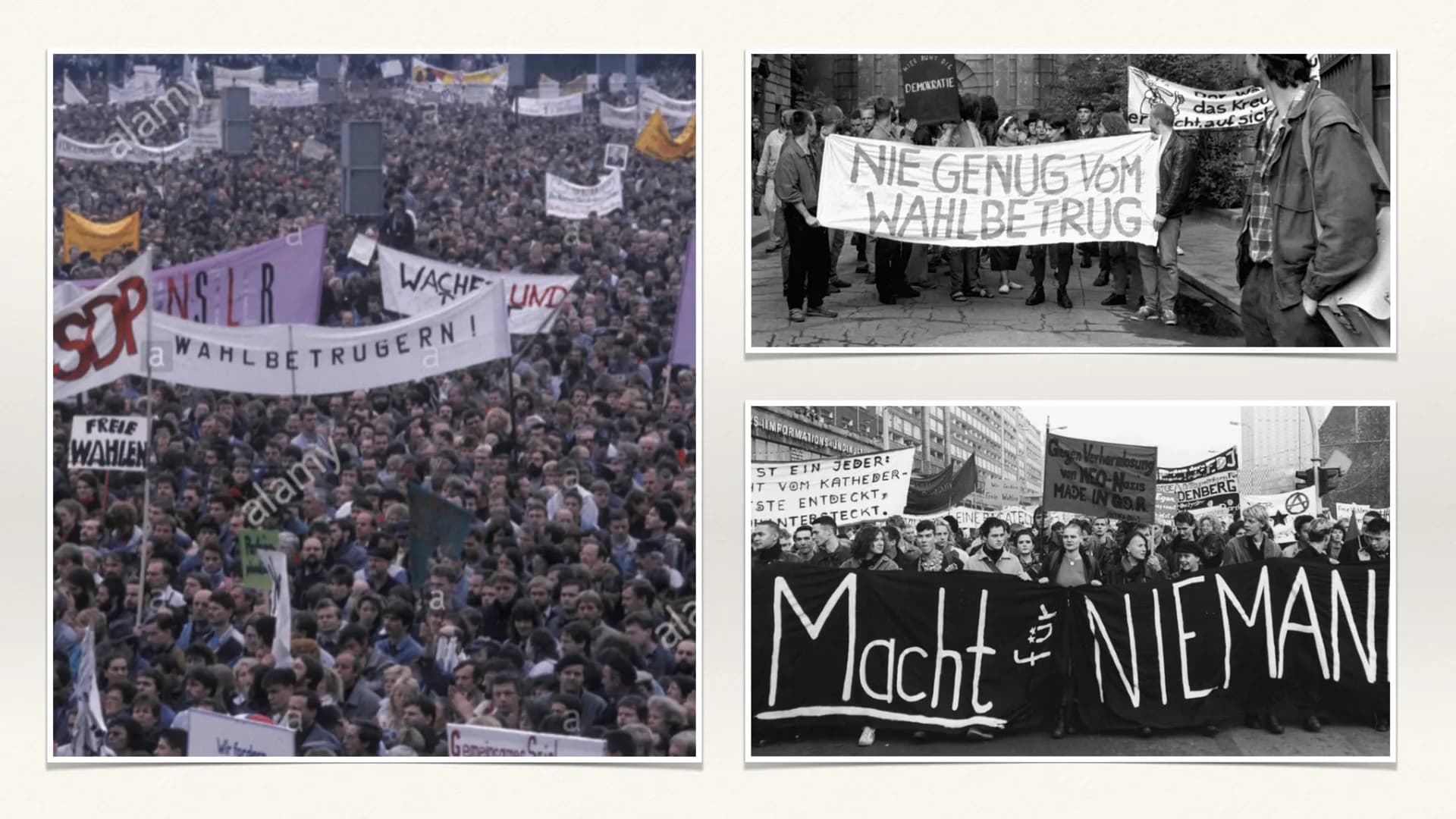 JAH
der DDR
EINEGE
wir erkaren
CSS
Forden
Schulen
PUSSCHAUSPEL
be
Meinungsfreiheit
Demonstrationsrecht
Versammlungsfreiheit
Bürgerrechtsbewe