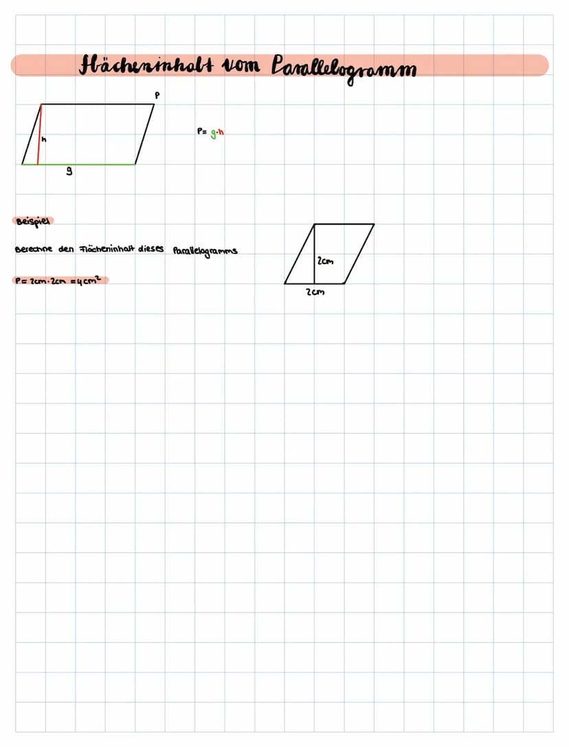 D
A
h
9
Beispiel
b
Beispiele
Berechne den Flächeninhalt dieses Dreiecks :
D=₁3cm. 6cm = 9cm²
ده
2
FLÄCHENINNALT
Flächeninhalt von Dreieck
D 