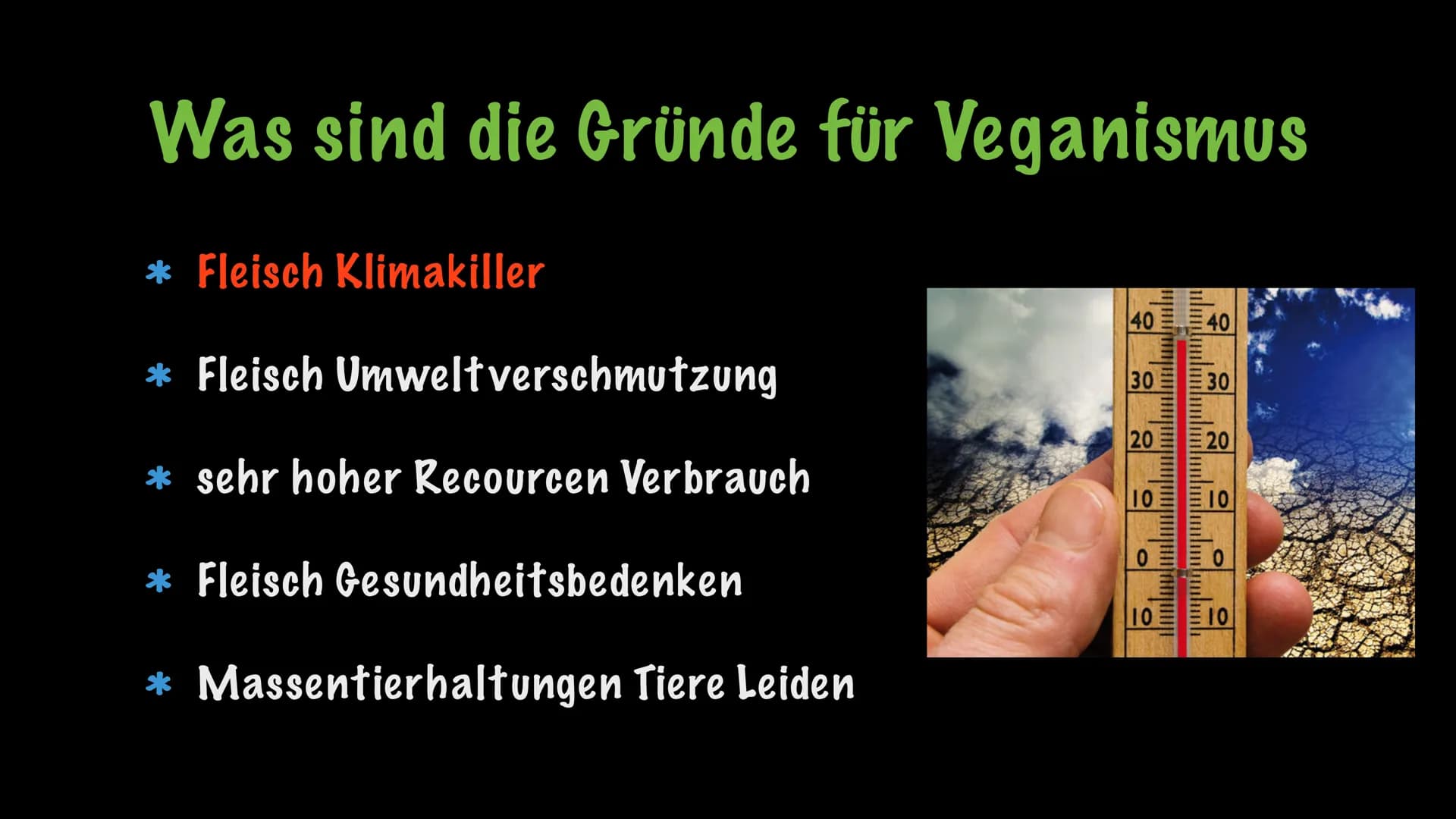 Herzlich willkommen zu meinem
Referat über Veganismus Gliederung
* Was ist Veganismus
* Was sind die Gründe
* Gesundheitliche Nachteile
* Ge