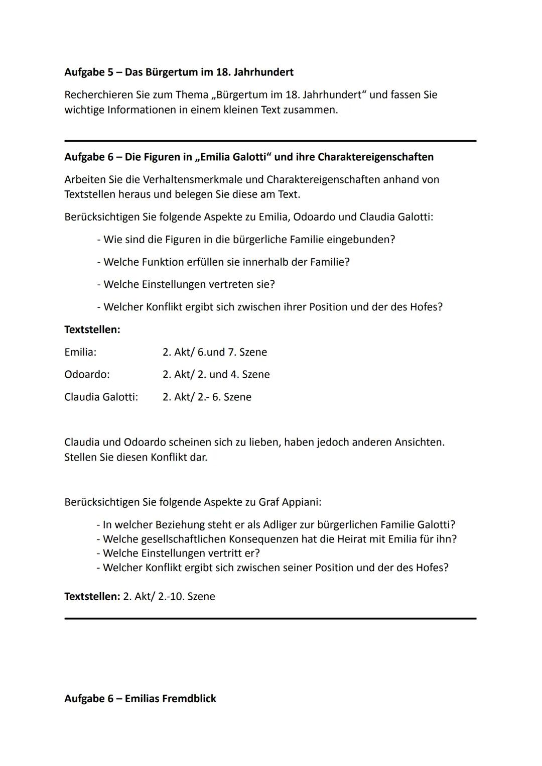 Klasse 11
Arbeitsmappe über
,,Emilia Galotti"
Gotthold Ephraim Lessing
Gotthold Ephraim Lessing
Emely Goebel
21. Februar 2022
Die letzte Sze