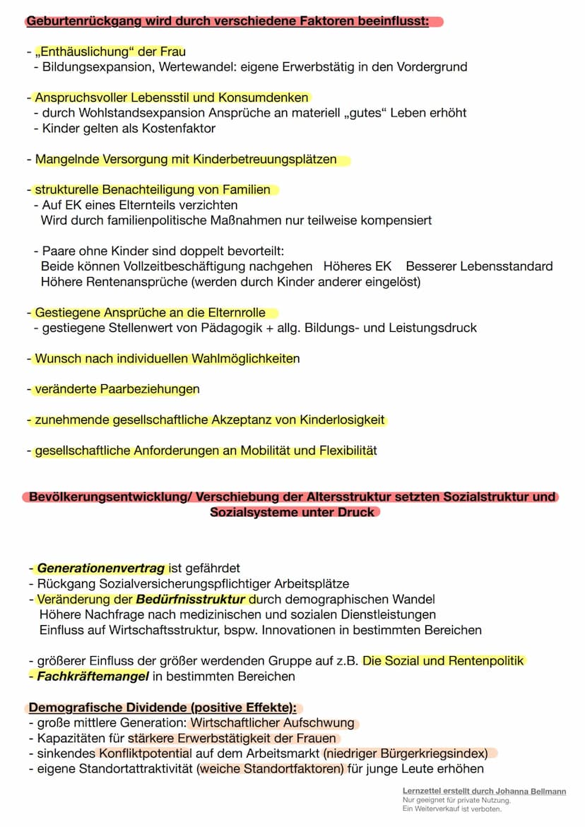sozialer
Wandel, Sicherung. Ungleichheit
VV
Lernzettel erstellt durch Johanna Bellmann
Nur geeignet für private Nutzung.
Ein Weiterverkauf i