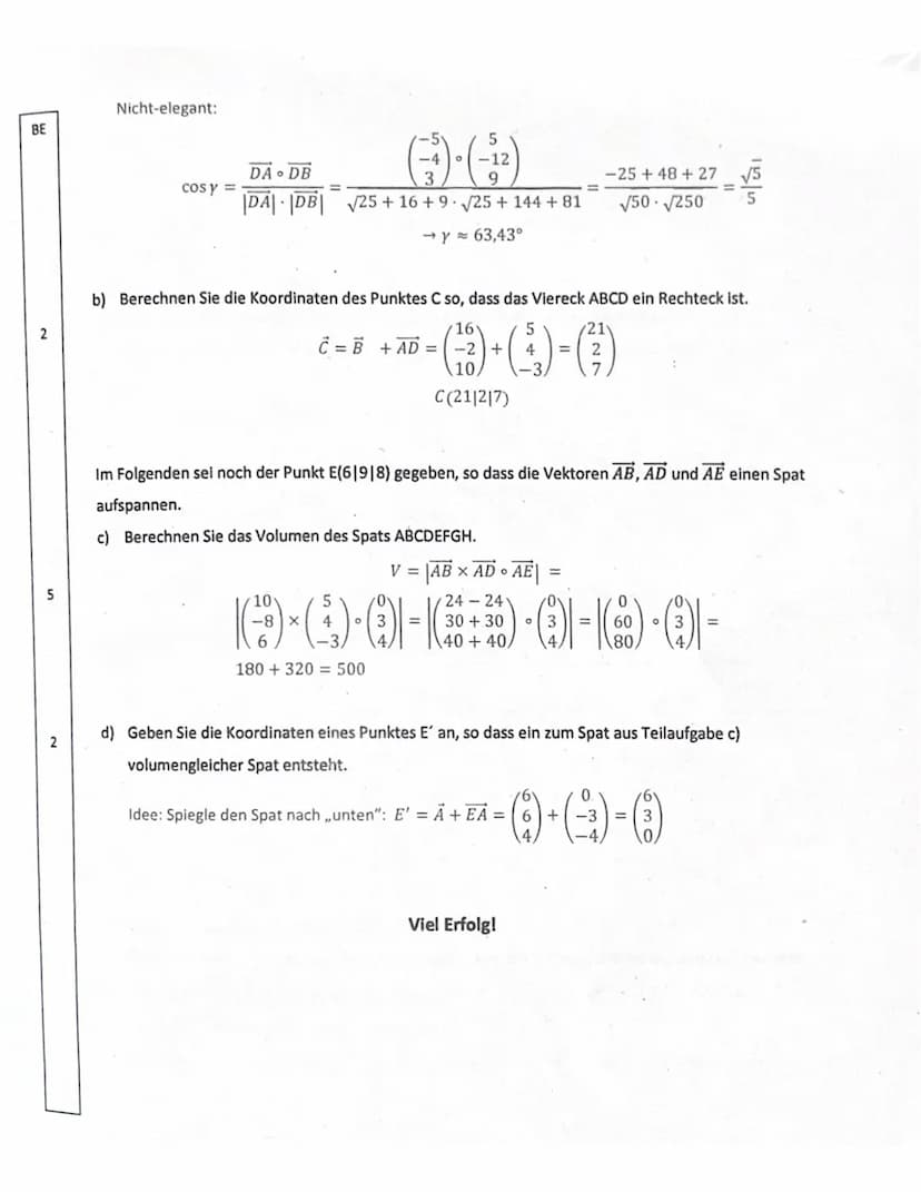 BE
5
2
ERWARTUNGSHORIZONT
Analysis [33 BE]
1. Bestimmen Sie die Ableitung folgender Funktionen.
[Der Term der Ableitung muss nicht vereinfac