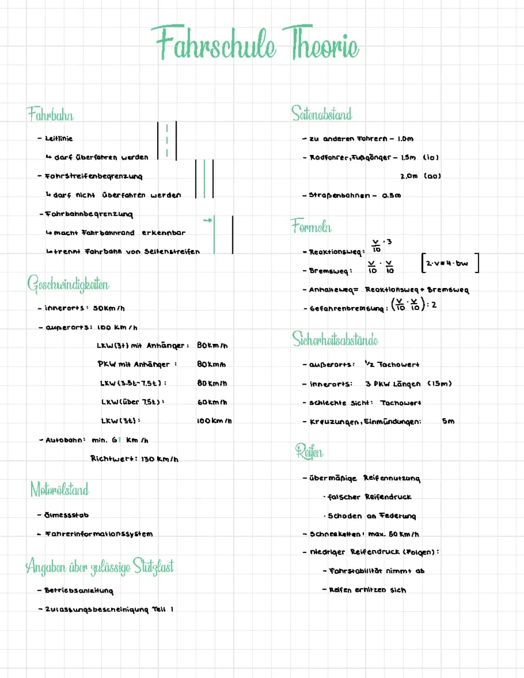 Fahrschule Theorie