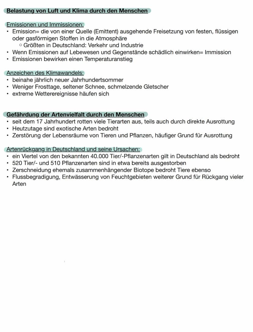 Mensch und Umwelt Knowunity @julia_lkr
Stellung des Menschen in der Biosphäre:
Mensch ist unabhängig von abiotischen Faktoren
Kann in fast a