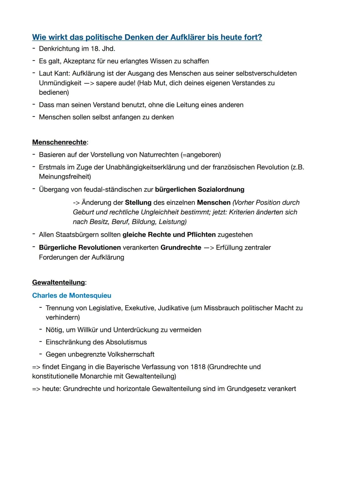 Geschichte Klausur 12.1
Wurzeln europäischer Denkhaltung und Grundlagen
modernen politsicher Ordnungsformen
Die Anfänge Moderen Denkens im a