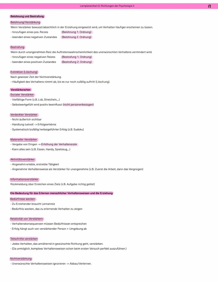 Lernen aus behavioristischer Sicht - Der Behaviorismus
Der Behaviorismus ist eine Richtung der Psychologie, die sich auf Untersuchung des be