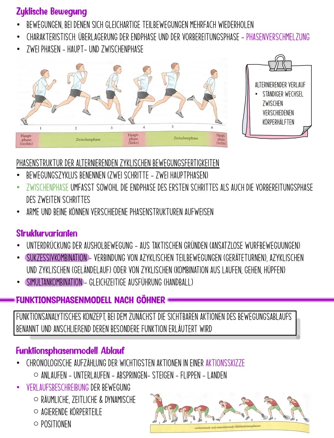 BIOMECHANISCHE PRINZIPIEN
AUSNUTZUNG DER MECHANISCHEN GESETZMÄRIGKEITEN FÜR SPORTLICHE LEISTUNGSOPTIMIERUNG UND TECHNIKVERBESSERUNG
SPORT Q3
