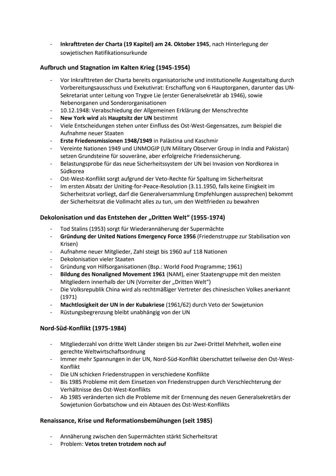 PGW
Lernzettel Klausur 1
Akteure und Beziehungen der internationalen Politik
Akteure der internationalen Politik
Akteur
Einzelne Regierungen